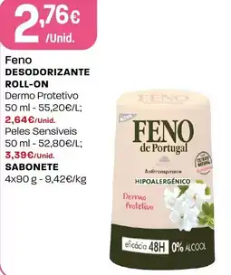 Intermarché feno desodorizante roll-on promoção