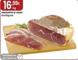 Intermarché Presunto s/ osso Rodrigues promoção