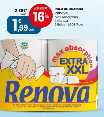 Intermarché Rolo de cozinha renova promoção