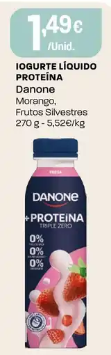 Intermarché Iogurte líquido proteína danone promoção