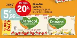 Intermarché Danacol Danone Morango, Tropical promoção