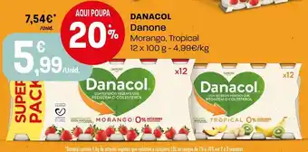 Intermarché Danacol Danone Morango, Tropical promoção