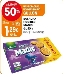 Intermarché Bolacha hookies magic gullón promoção