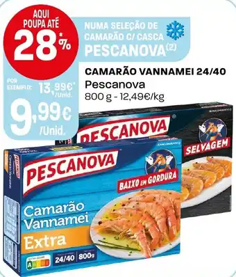 Intermarché Camarão Vannamei Pescanova promoção
