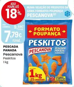 Intermarché Pescada panada peskanova peskitos promoção