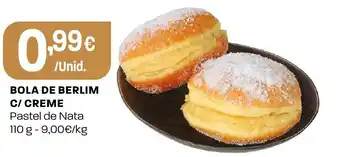 Intermarché Bola de berlim c/ creme promoção