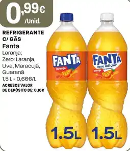 Intermarché Fanta laranja promoção