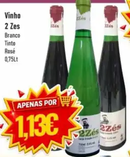Belita 2Zés Vinho Branco Tinto Rosé promoção