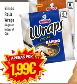 Belita Bimbo Wraps promoção
