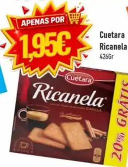 Belita Cuetara Ricanela promoção
