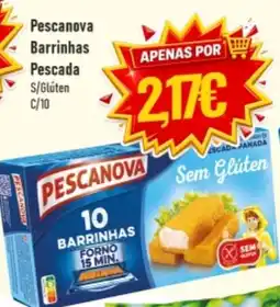 Belita Pescanova barrinhas pescada promoção