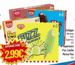 Belita Calippo Fizz Limão promoção