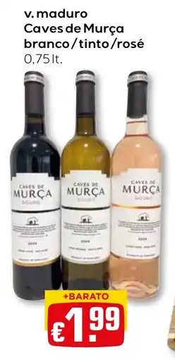 Bolama v. maduro caves de murça branco/tinto/rosé promoção