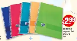 Bolama caderno espiral a4 oxford pp promoção