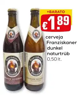 Bolama cerveja franziskaner dunkel naturtrüb promoção