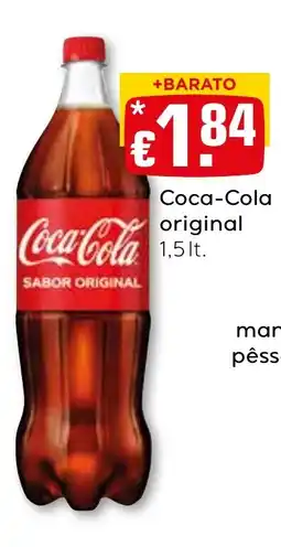 Bolama Coca-Cola sabor original promoção