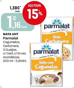 Intermarché Nata UHT Parmalat promoção
