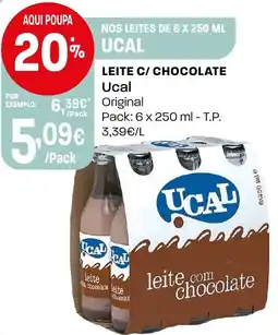 Intermarché Leite c/ chocolate Ucal promoção