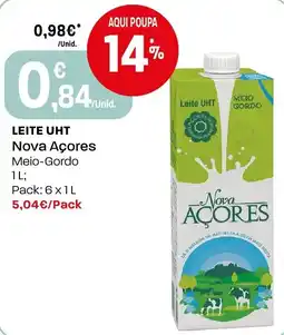 Intermarché Leite uht nova açores meio-gordo promoção