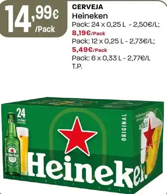 Intermarché Cerveja Heineken promoção