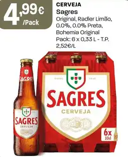 Intermarché Sagres Cerveja promoção