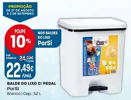 Intermarché Balde do lixo c/ pedal PorSi promoção