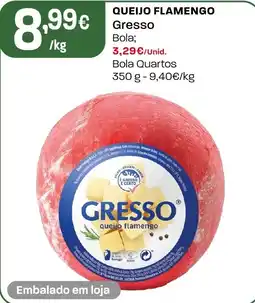 Intermarché Gresso queijo flamengo promoção
