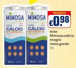 Bolama leite mimosa cálculo magro meio gordo promoção