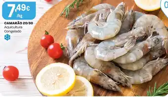 Intermarché Camarão 20/30 promoção