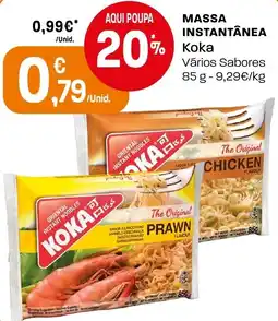Intermarché Massa instantânea koka promoção