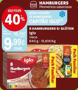 Intermarché Hamburgers iglo promoção