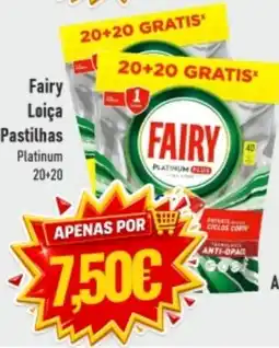 Belita Fairy Loiça Pastilhas Platinum 20+20 promoção