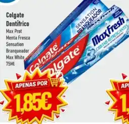 Belita Colgate dentífrico max prot menta fresca sensation branqueador max white promoção