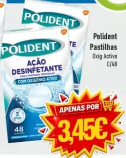 Belita Polident pastilhas oxig activo promoção