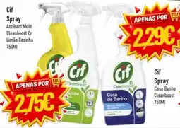 Belita Cif Spray Antibact Multi Cleanboost Cr Limão Cozinha promoção