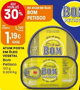 Intermarché atum posta em oleo vegetal bom petisco promoção
