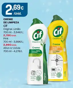 Intermarché Creme de limpeza Cif promoção