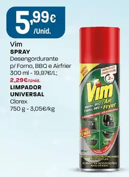 Intermarché Vim spray desengordurante p/ forno, bbq e airfryer promoção