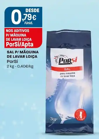 Intermarché Sal p/ máquina de lavar loiça PorSi promoção