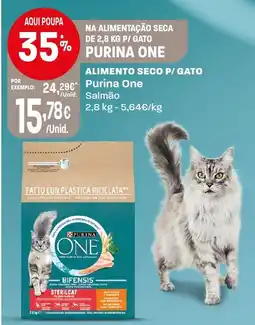 Intermarché alimento seco p/ gato purina one promoção