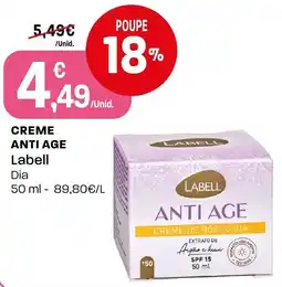 Intermarché creme anti age labell promoção
