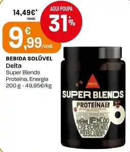 Intermarché Bebida solúvel delta super blends promoção