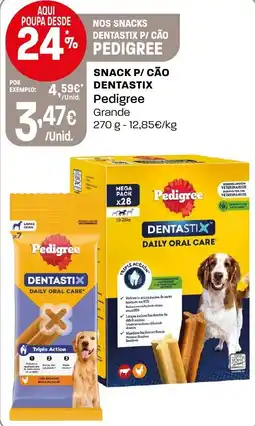 Intermarché Snack p/ cão dentastix pedigree grande promoção