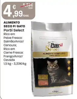 Intermarché PorSi Select Alimento Completo Para Gato promoção