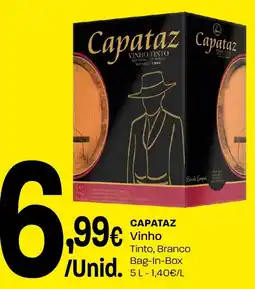 Intermarché Capataz Vinho Tinto, Branco promoção