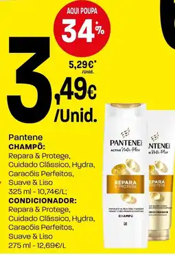 Intermarché Pantene champô promoção
