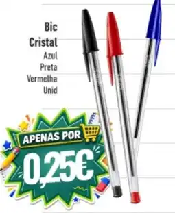 Belita Bic Cristal Azul Preta Vermelha Unid promoção