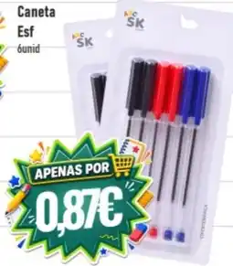 Belita Caneta Esf 6unid promoção