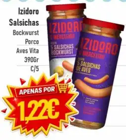 Belita Izidoro Salsichas Bockwurst Porco promoção