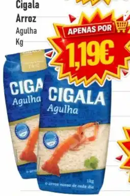 Belita Cigala arroz agulha promoção